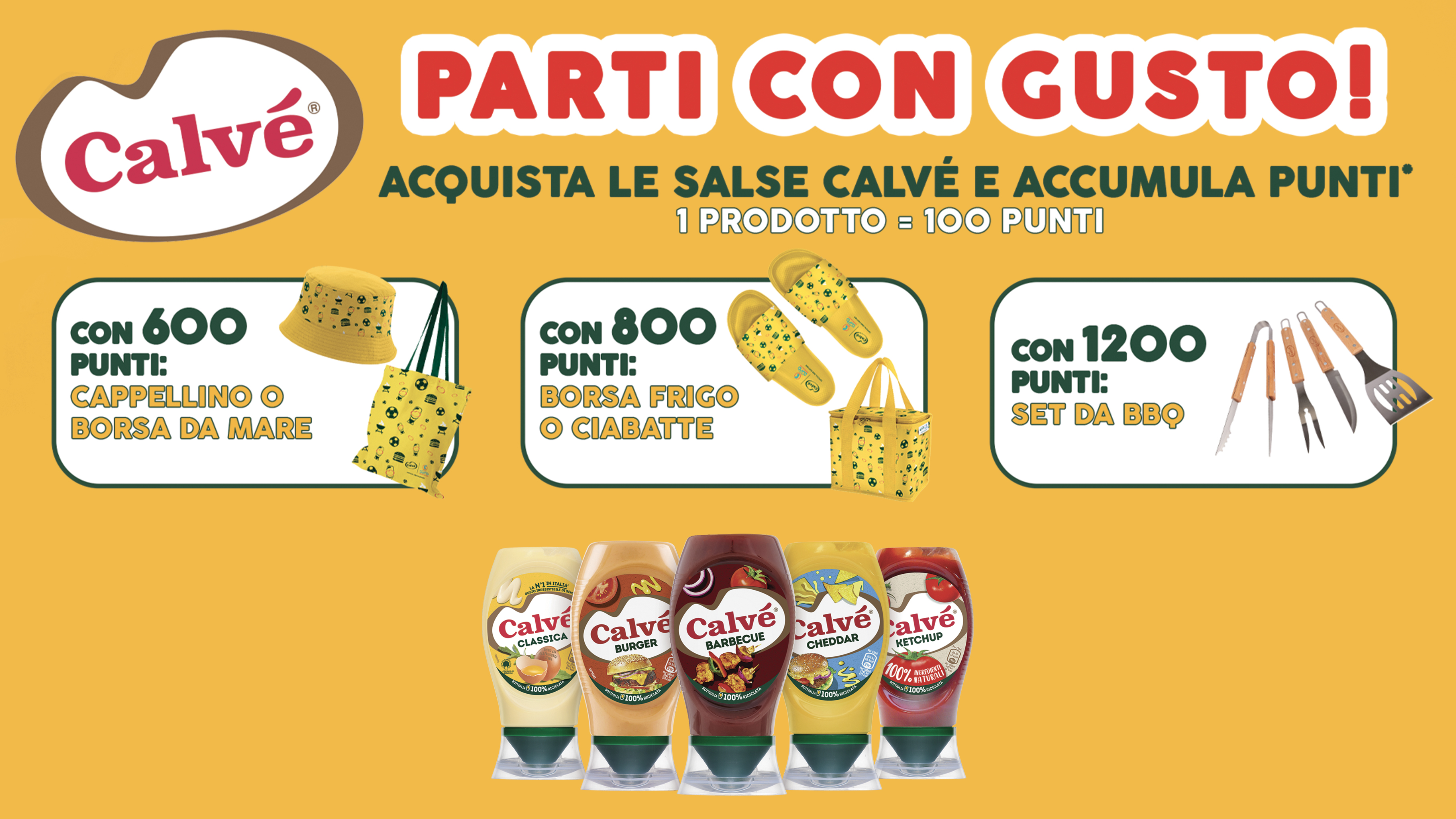 Parti con Gusto con Calvè